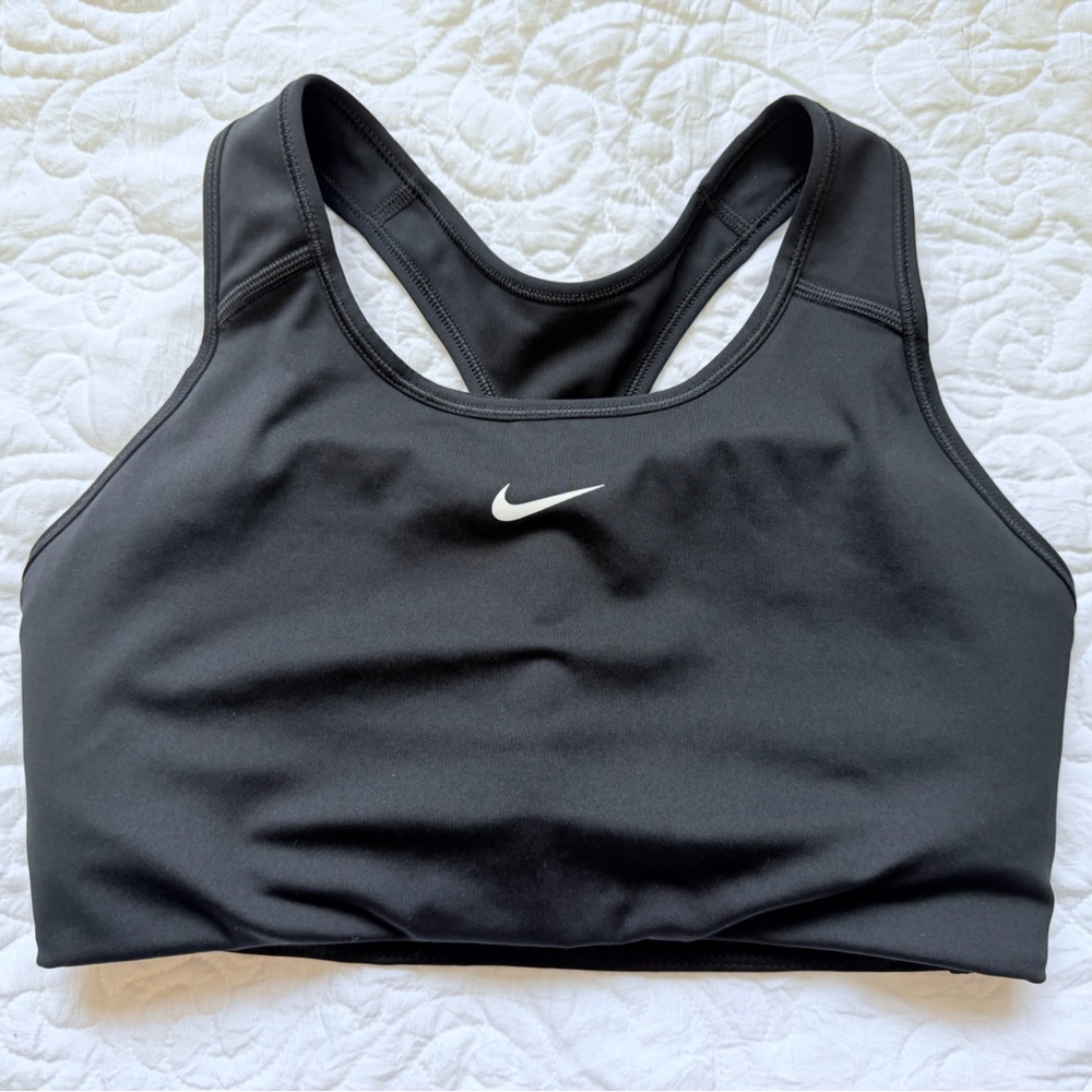 Nike Women's Black and White Sports Bra